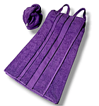 Набір для лазні жіночий махровий (бузковий)