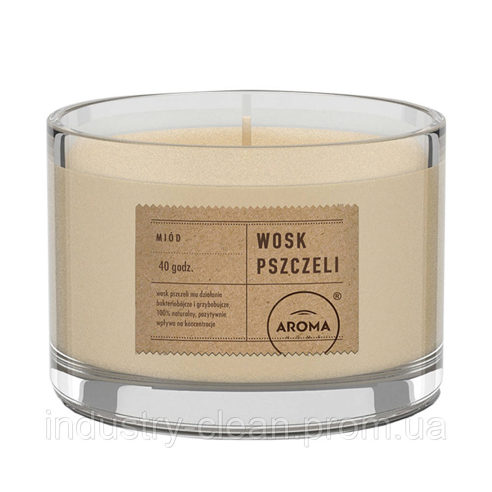 Ароматична свічка з бджолиного воску Aroma Home Natural - BeesWax 115 г (835745)