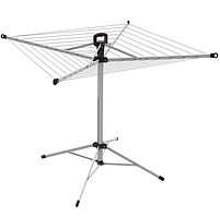 Розкладна Сушарка для білизни підлогова домашня Casa Si Pop-Up Rotary 20m Grey (CS92039B002) Австрія, фото 3