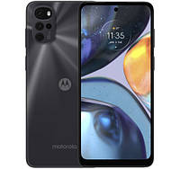 Смартфон Motorola G22 4/128GB Cosmic Black, 50+8+2+2/16Мп, Helio G37, 2sim, 6.5",NFC