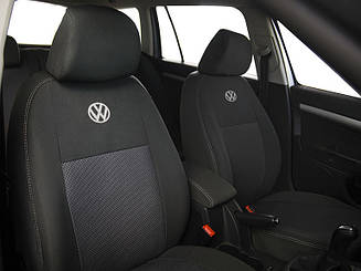 Чохли на сидіння Volkswagen Caddy (пас. трансформер) (1+1) (2004-2010) в салон (Favorit)