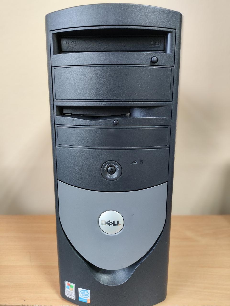 Системний блок б/в під ремонт або на запчастини Dell OptiPlex GX280 MT Pentium 4 520J 2.8GHz/ 1 Гб ОЗУ DDR2/HDD 500 Gb, фото 1