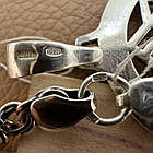 Срібний оберіг Валькірія та ланцюжок бісмарк комплект 925 проби чорніння, фото 8