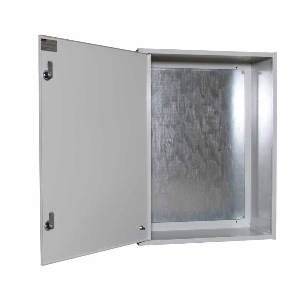 Бокс монтажний Bilmax БМ-86C+П 600*800*300 IP31 навісний з монтажною панеллю (металева шафа)