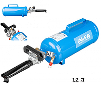 Компрессор для ударного накачивания бескамерных шин 12 л, 8 бар, 1/4" AL-FA