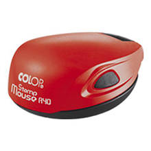 Оснастка для печатки 40 мм червона кишенькова, Colop Stamp Mouse R40