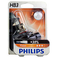 Лампа автомобільна галогенна PHILIPS Vision +30% HB3 9005PRB1 1 шт (247247)