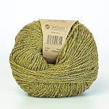 Пряжа Drops Soft Tweed Соус гуакамоле (колір 16 guacamole), фото 2