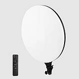 Кругла світлодіодна лампа з пультом LED Fill Light PF-45 професійне відеосвітло 45см для блогерів, фото 8