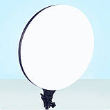 Кругла світлодіодна лампа з пультом LED Fill Light PF-45 професійне відеосвітло 45см для блогерів, фото 4