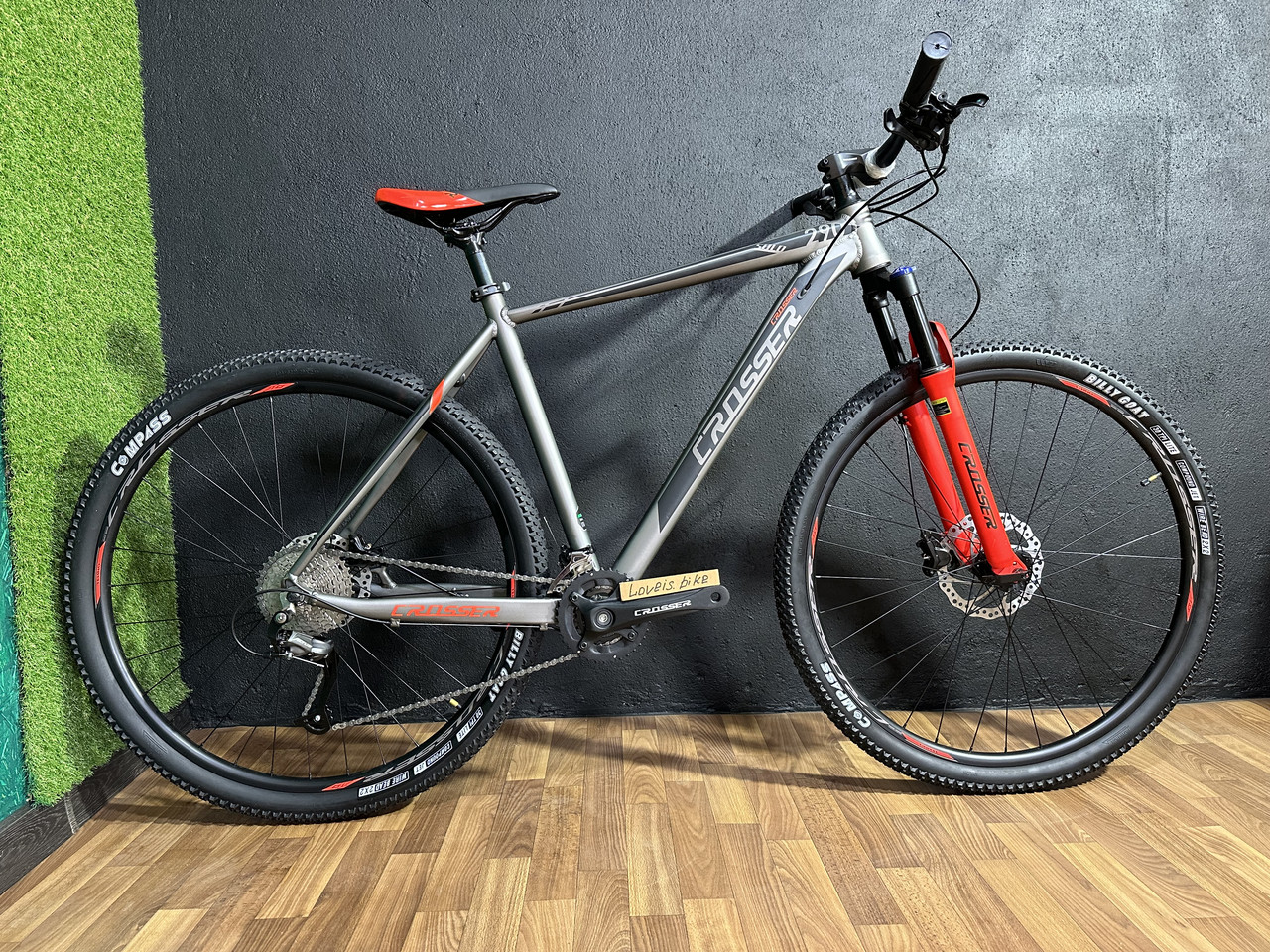 Велосипед найнер Crosser Solo 29" (рама 21, 2*9) Hidraulic L-TWOO+ALTUS