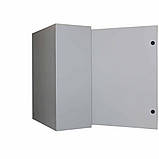 Бокс монтажний Bilmax БМ-86C+П 600*800*300 IP31 навісний з монтажною панеллю (металева шафа), фото 4