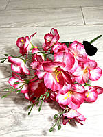 Штучний букет — фрезія (рожевий 45 см, 5 гілочок), фото 5