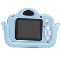 Дитячий фотоапарат A3S, блакитний (дисплей 2 дюйми, акумулятор 400мАч, USB-кабель, силіконовий чохол), фото 3