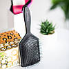 Щітка для волосся Framar Paddle Brush Black to the Future широка квадратна, фото 3