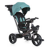 Велосипед триколісний дитячий з батьківською ручкою TURBO TRIKE MT 1001-4 Зелений, фото 2