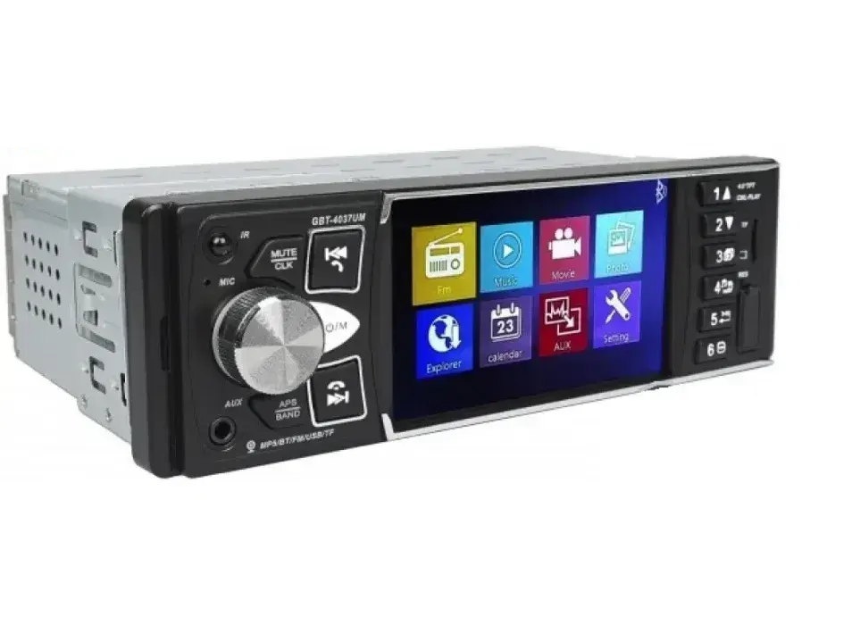 Автомагнітоли 4036PM Bt, 4,0"+USB+SD DIVX/MP4/MP3/FLAC + Пульт на Кермо, фото 1