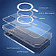 Чехол для Iphone 14  TPU MagSafe clear с поддержкой беспроводной зарядки, фото 8