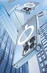 Чохол для Iphone 15 TPU MagSafe clear з підтримкою бездротової зарядки