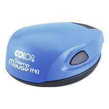 Оснастка для печатки 40 мм синя кишенькова, Colop Stamp Mouse R40