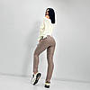 Стильні шкіряні штани жіночі "Casual" (тонкі)| Норма, фото 5