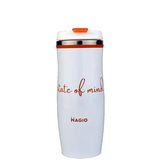 Термокухоль MAGIO MG-1038 400 мл Білий, фото 1