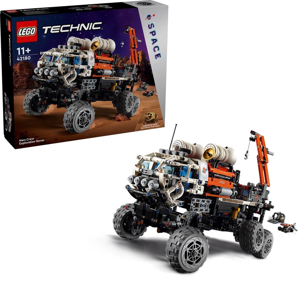 Конструктор Лего технік Марсохід для дослідження екіпажу Lego Technic Mars Crew Exploration Rover 42180