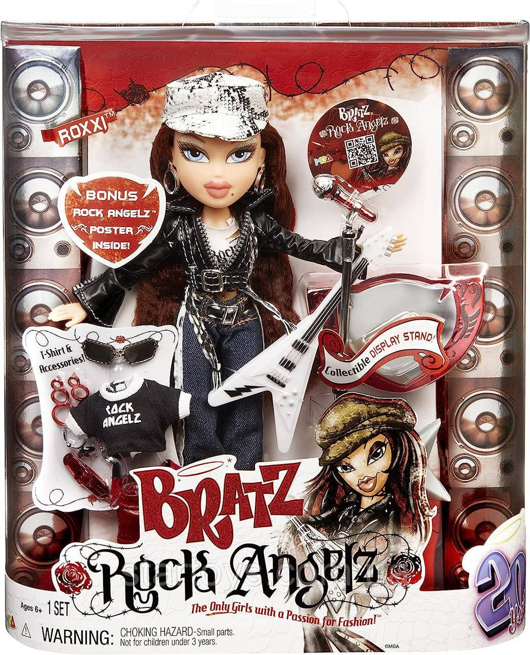 Лялька Братц Роксі Рок Ангел 20 років по тому ratz Rock Angelz 20 Yearz Special Edition Fashion Doll Roxxi 577935E
