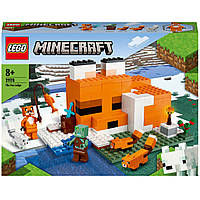 Конструктор LEGO Minecraft Лисья хижина (21178) Лего Майнкрафт Б0692-а