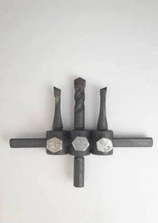 Свердло-балеринка по плитці двостороннє 40-120 мм