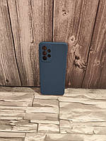 Задня накладка Samsung A33/A336 Avantis Full Silicone Case Dark Blue