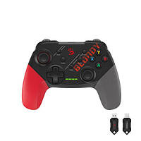 Бездротовий геймпад Bloody GPW50 (Sports Red), білий+червоний+сірий