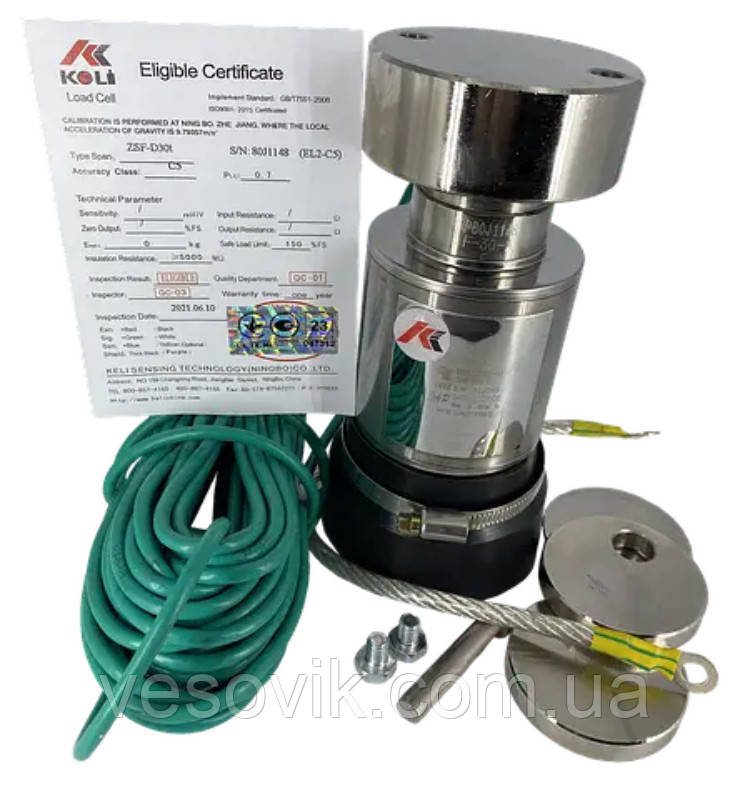 Цифровий тензодатчик Keli ZSF-D 30t PREMIUM (якість OAP), фото 1