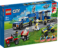 Конструктор LEGO City Полицейский мобильный командный трейлер 60315 ЛЕГО Б1819-а