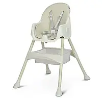 Детский стульчик для кормления «Bambi» M 4136-2 Ice Gray (цвет серый)