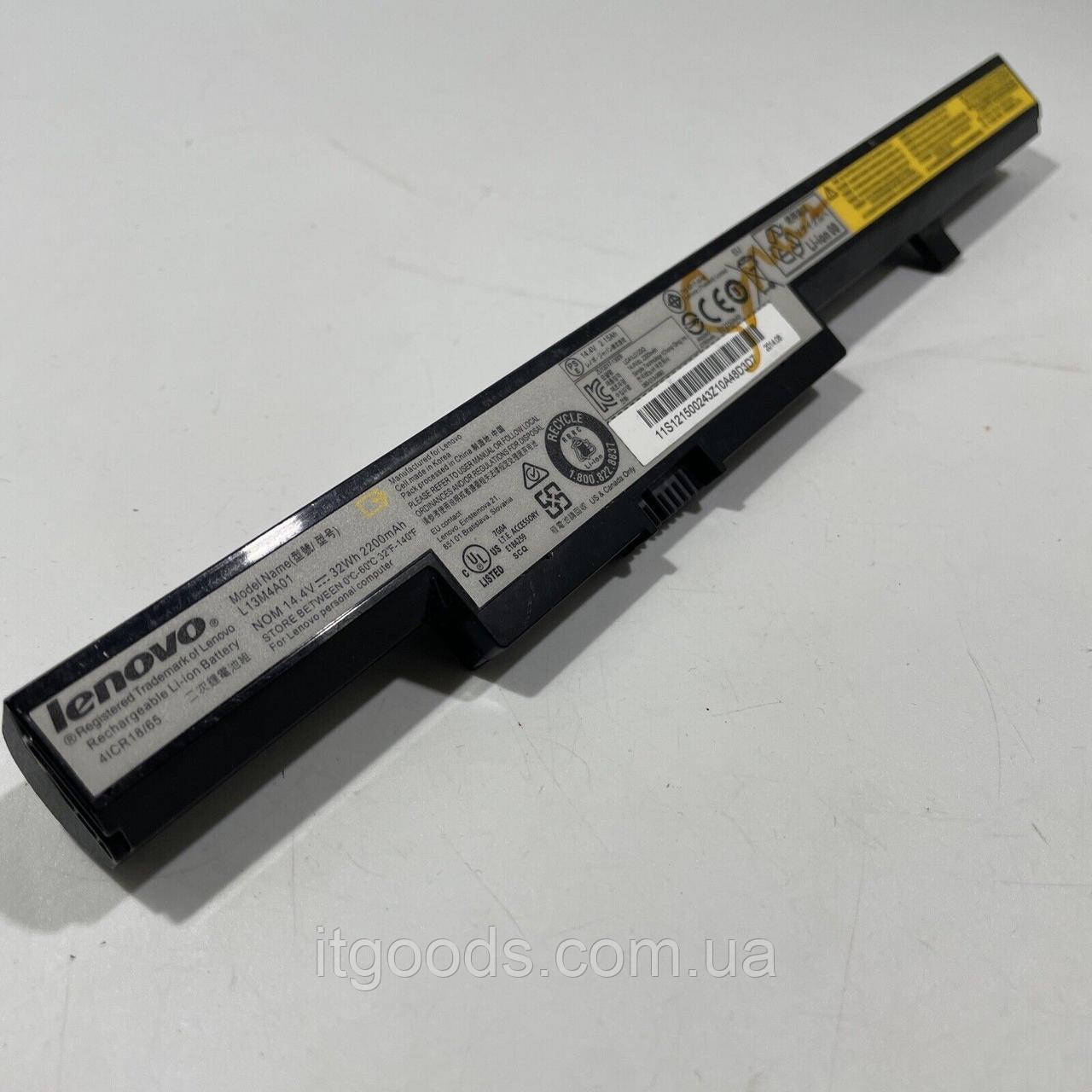 АКБ / акумулятор / батарея ОРИГІНАЛ Lenovo 45N1185 L12M4E55 L13S4A01 L13L4A01 121500192 L13L4A01 2200mAh 14.4V
