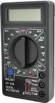 Компактний цифровий мультиметр DT-838 Універсальний тестер