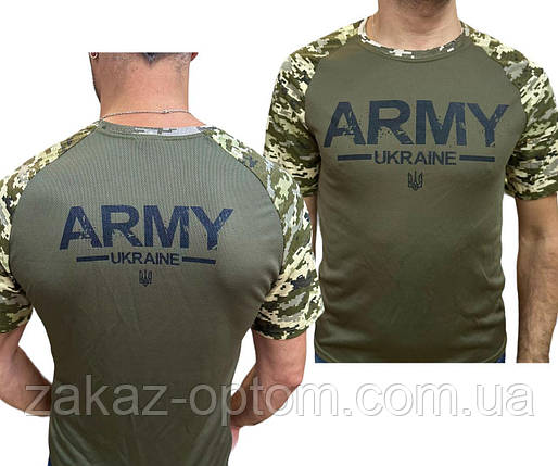 Футболка чоловіча патріотична оптом (S-3XL) Україна-115626, фото 1
