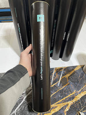 Тубус для плакатів Ø 77 з індивідуальним дизайном