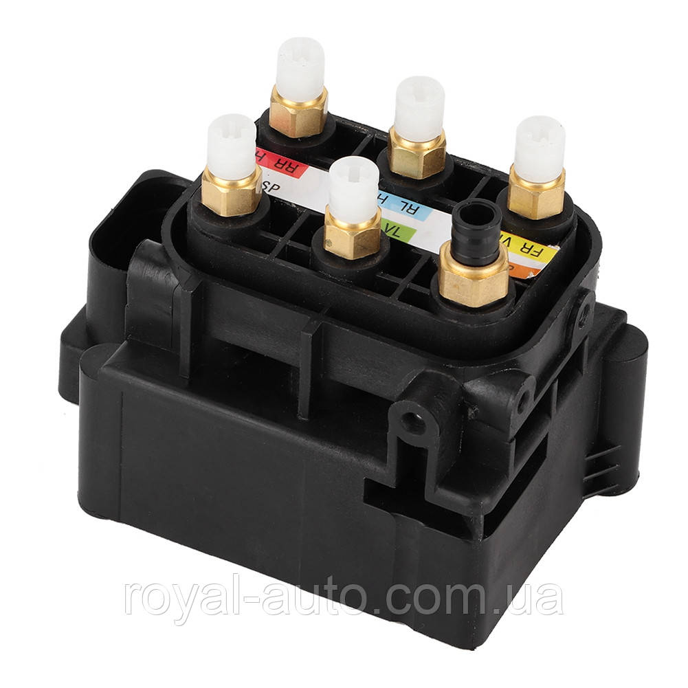 Блок клапанов реле пневмопідвіски Mercedes Мерседес W164 W166 W212 W221 W251 2123200358 2123200358 2123200658, фото 1