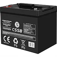 Аккумулятор CSSB 12V 80Ah AGM (12V-80AH) акб для дома, аккумуляторная батарея Б2829-а