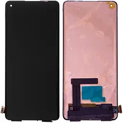 Дисплей OnePlus 8/Oppo Reno 3 Pro/Reno 4 Pro, ver. Samsung OLED модуль (екран,сенсор) оригінал, Чорний
