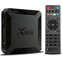 Смарт ТВ приставка SmartTV X96q 1/8Gb Андроид тв бокс tv box Б3560-а