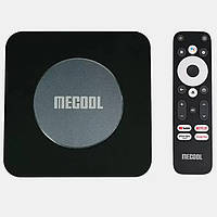 Смарт ТВ приставка Mecool KM2 Plus Netflix 2/16 Гб Android TV 11 Smart Box Андроид ТВ бокс Б2879-а