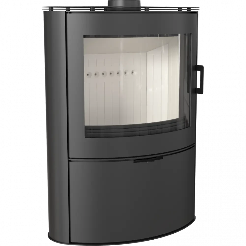 Сталева піч-камін Kratki KOZA AB S/2 (10,0 кВт), фото 1