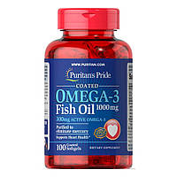 Omega-3 Fish Oil 1000 mg (300 mg Active Omega-3) - 100 Softgels