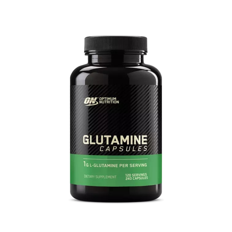 Аминокислота Optimum Glutamine, 240 капсул - фото 1 - id-p2100725603