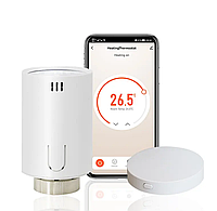 WiFi термоголовка 4HEAT TR-01 | Розумний терморегулятор для радіатора ZigBee