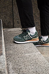 Кросівки чоловічі New Balance 574 Green Нью Беланс 574 Грін