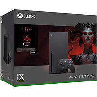 Игровая приставка Microsoft Xbox Series X 1TB Diablo IV Bundle (RRT-00035) консоль иксбокс Б4729-а